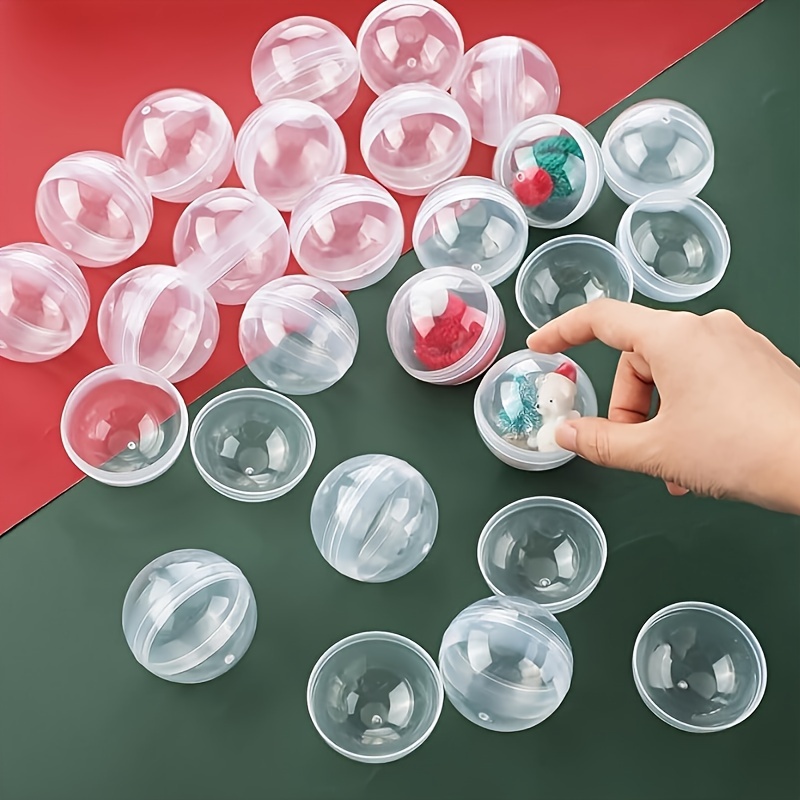 Prize Capsule Toy Machine - 100 Uds. Cápsulas redondas de plástico