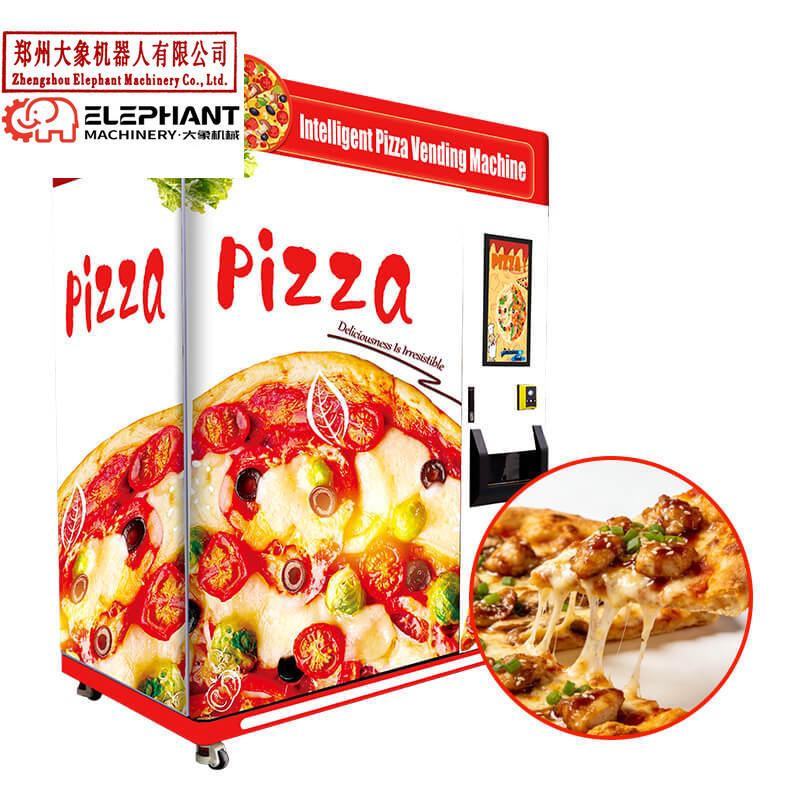 Commercial Vending Machine - Máquina Expendedora de Pizza Caliente Personalizada,