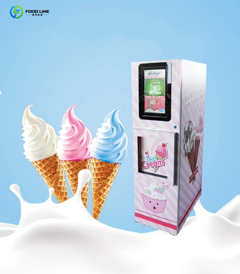 Commercial Vending Machine - Máquina expendedora automática comercial de helados