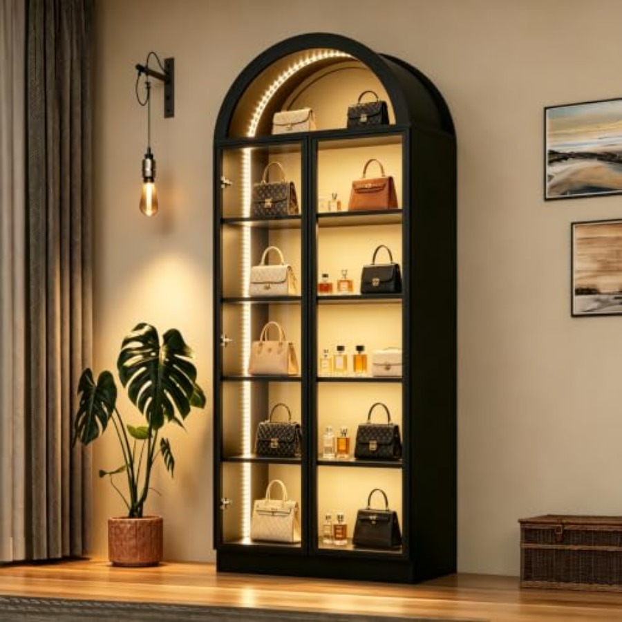 Glass Cabinet Display - Vitrina de exhibición para sala de