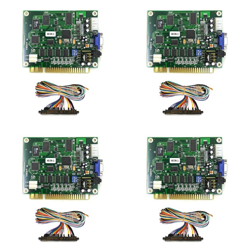 Placa PCB Multicade X64A-4X 60 - Usb Game Board Jamma reseña y precio