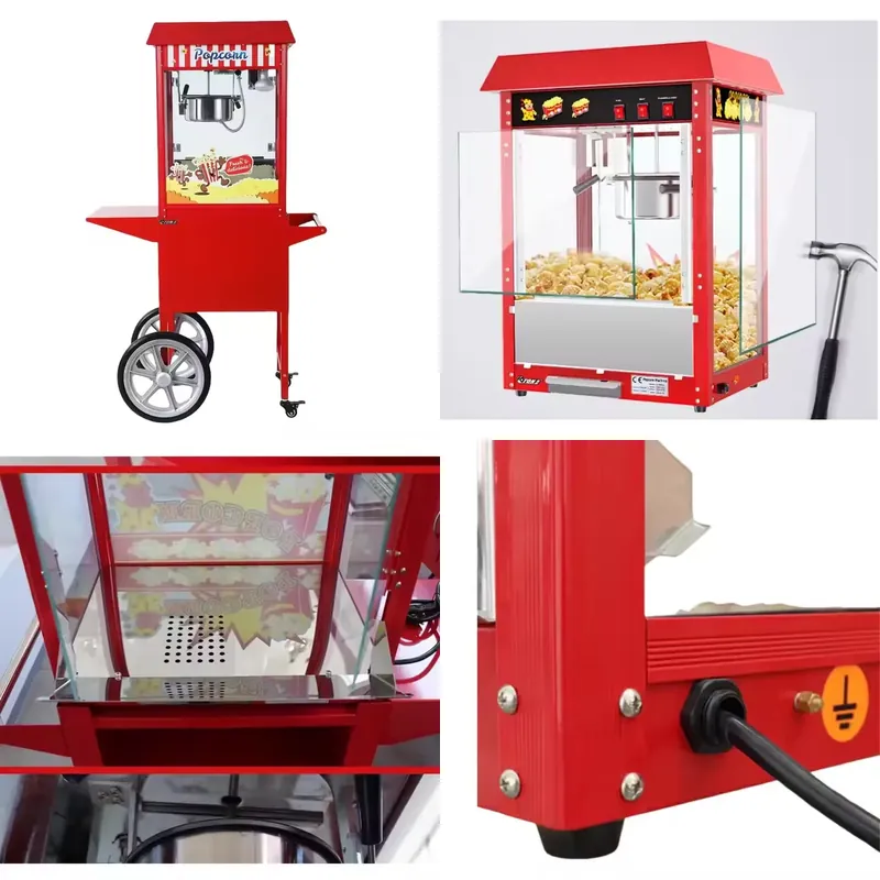 Máquina Comercial de Palomitas - Commercial Vending Machine reseña y precio