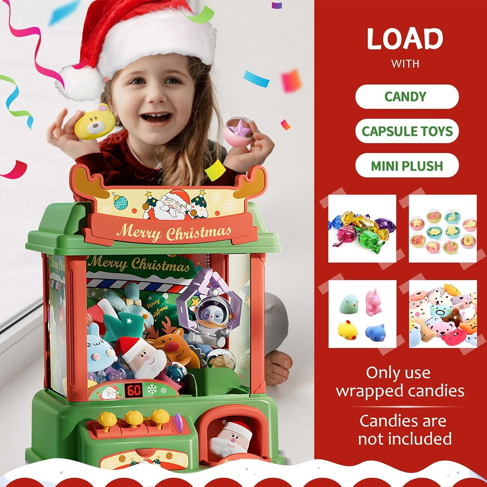 Máquina de garra de Navidad pa - Vending Game reseña y precio