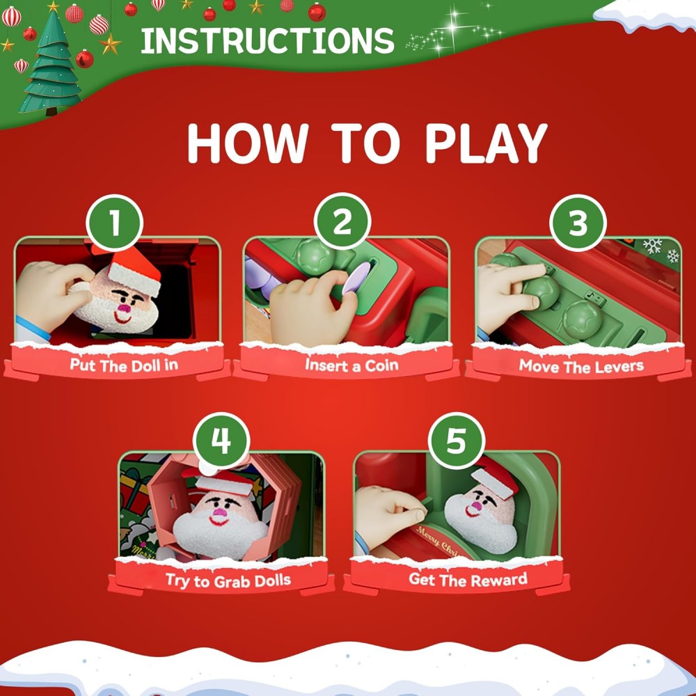 Máquina de garra de Navidad pa - Vending Game reseña y precio