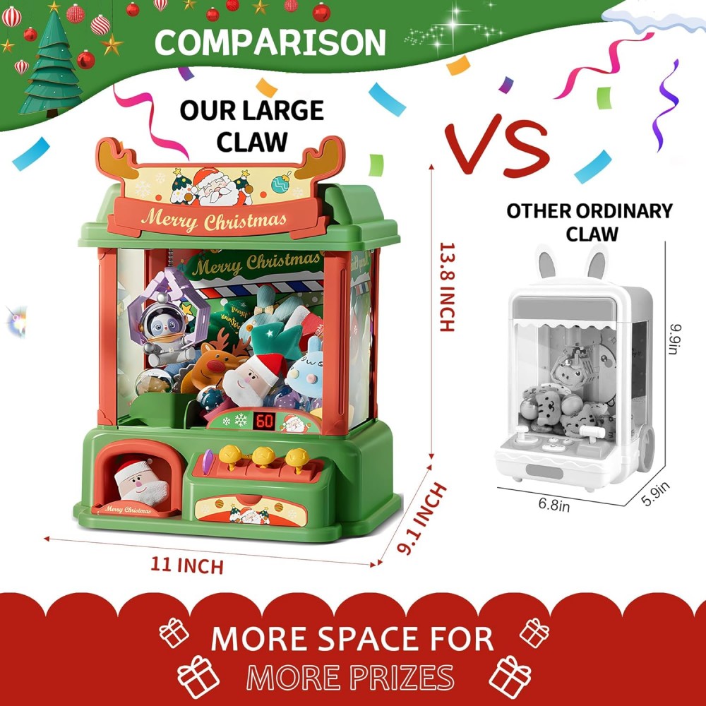 Máquina de garra de Navidad pa - Vending Game reseña y precio