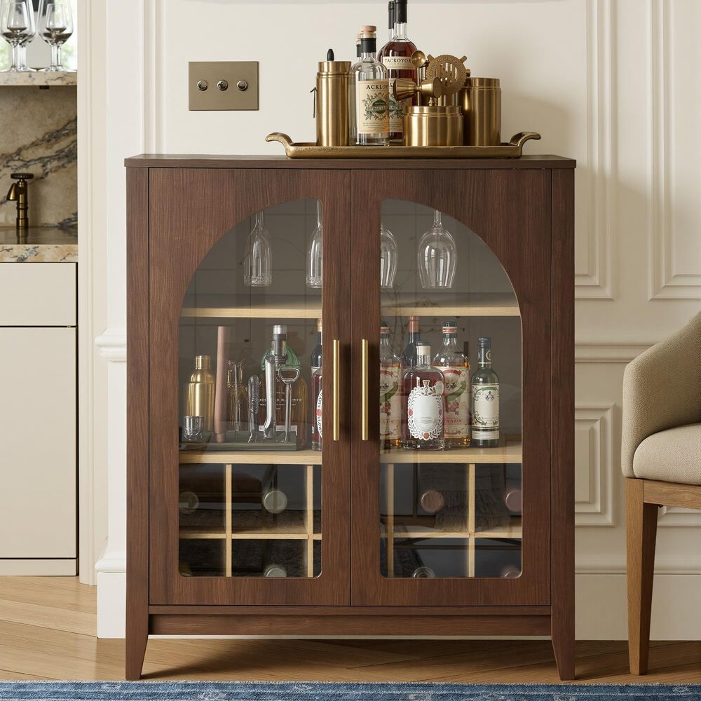 Armario de Almacenamiento Alto - Glass Cabinet Display reseña y precio