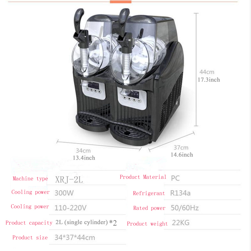 Máquina comercial de granizado - Commercial Vending Machine reseña y precio