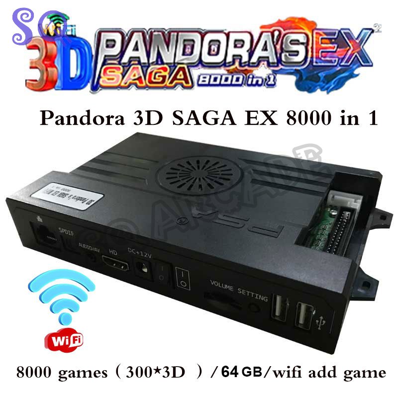 Consola Pandora Saga Box EX2 8 - Arcade X reseña y precio