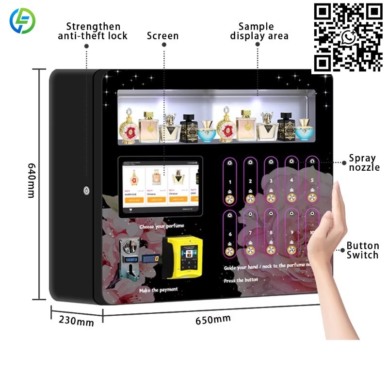 Máquina Expendedora de Perfume - Commercial Vending Machine reseña y precio