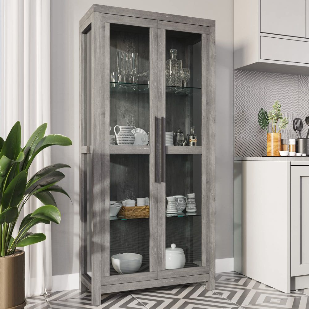 Vitrina de Vidrio, Vitrina Alt - Glass Cabinet Display reseña y precio