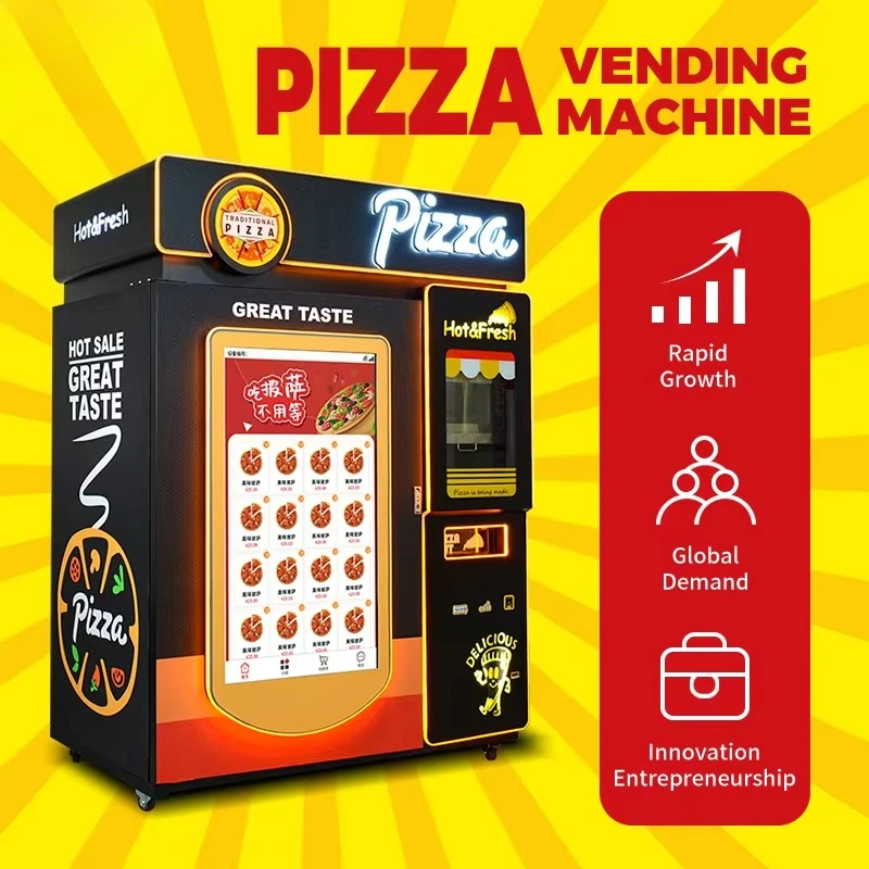 Máquina Expendedora de Pizza A - Commercial Vending Machine reseña y precio