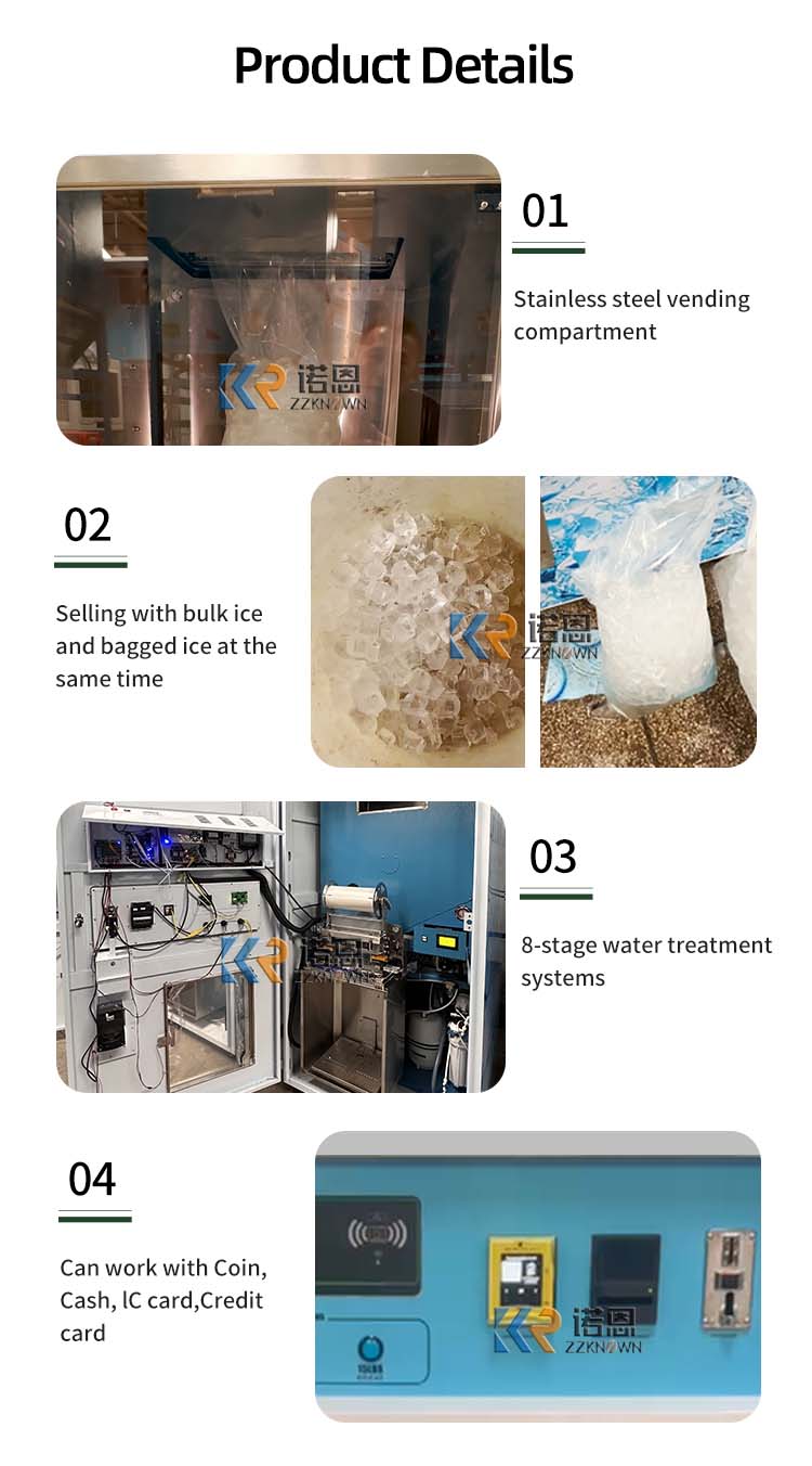 Máquina Expendedora de Hielo P - Commercial Vending Machine reseña y precio