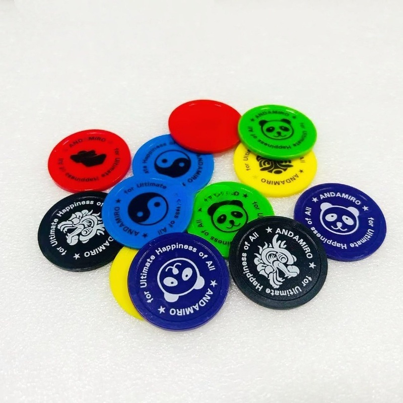 500 fichas de plástico persona - Token Coin Mechanism reseña y precio